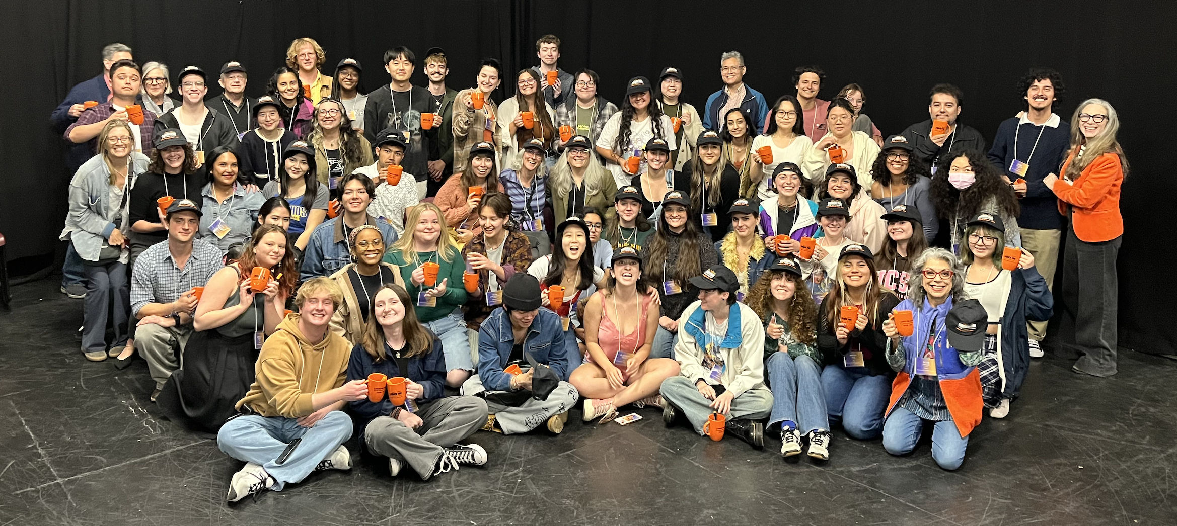 photo of the 2025 Amplify Reading Festival company of people