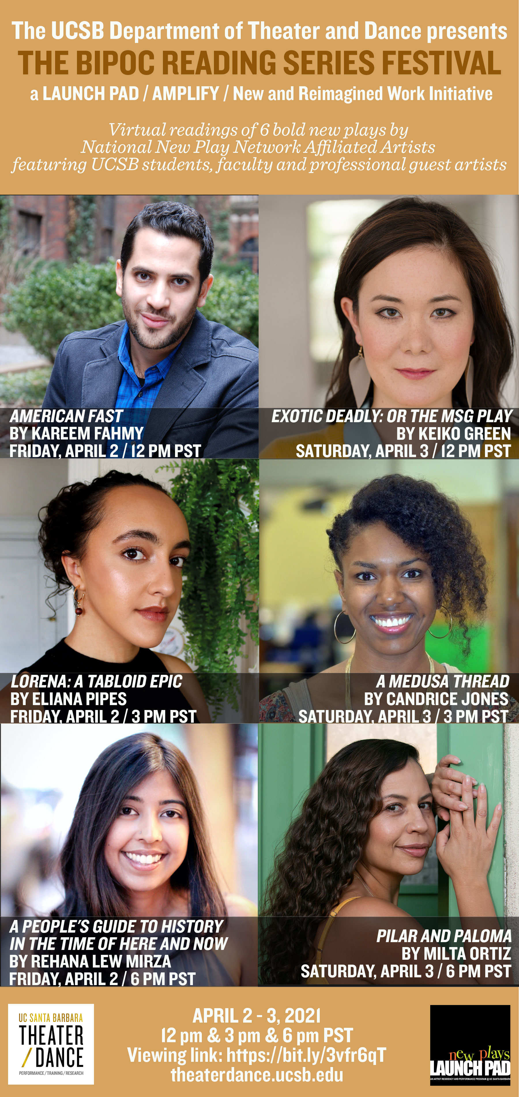 BIPOC Reading Series Festival Poster