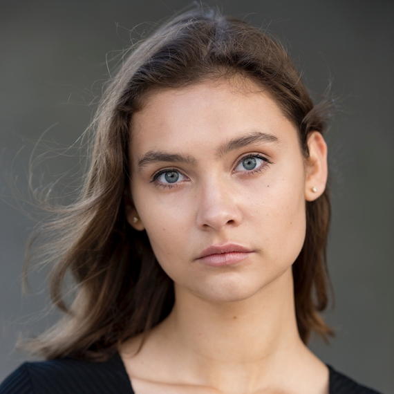 headshot of Kirsten Høj, student actor