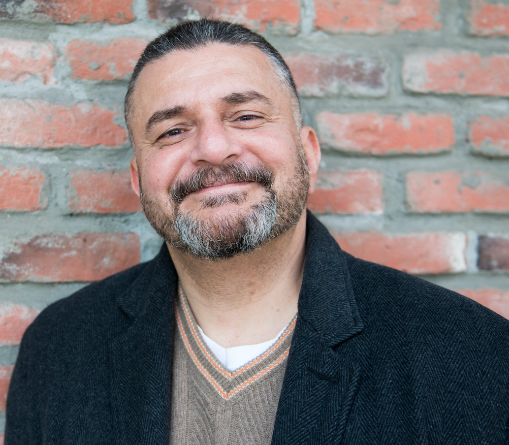 headshot of Yussef El Guindi, playwright