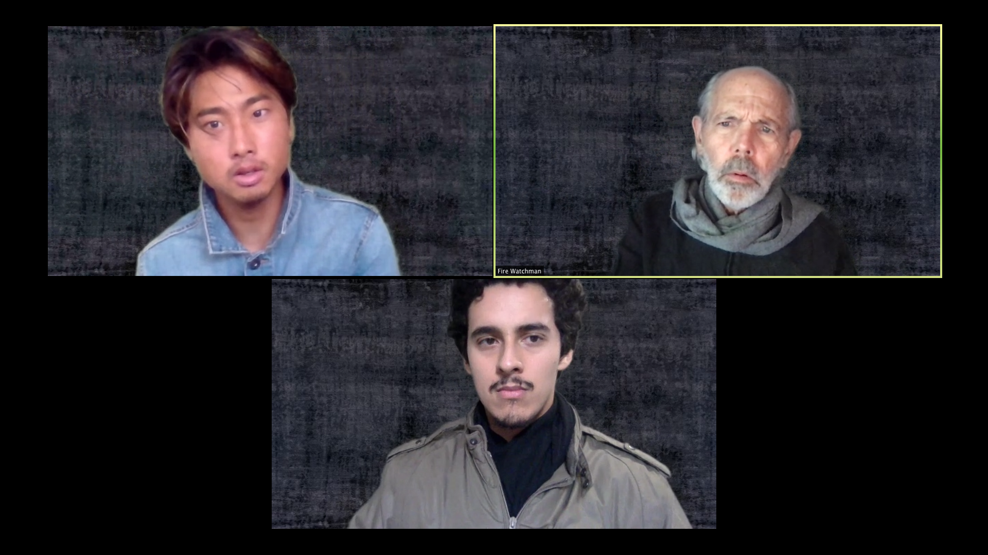 Actors from "The Son": Ethan Kim, Joe Spano, Angel Villalobos