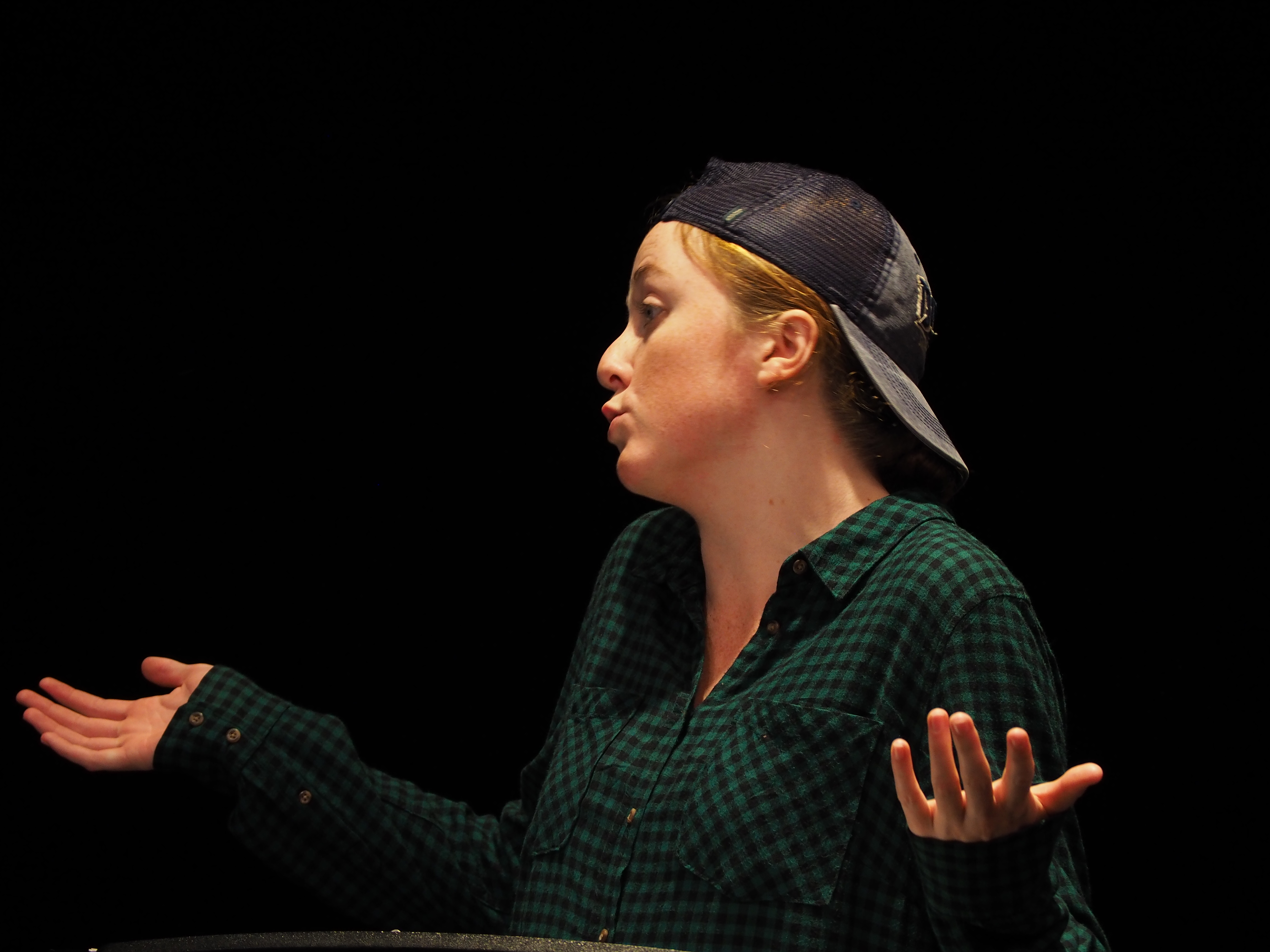 Hayley O'Toole, actor, in Mia Chung's play