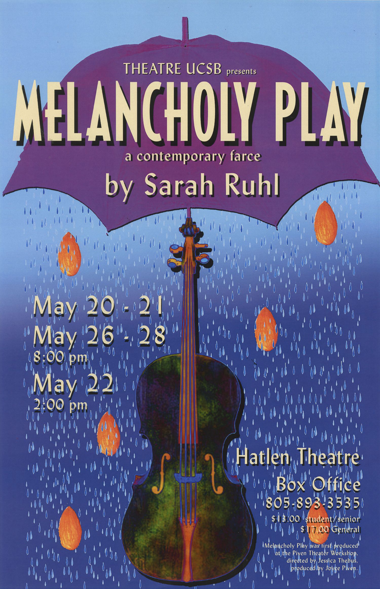 Melancholy Play Poster